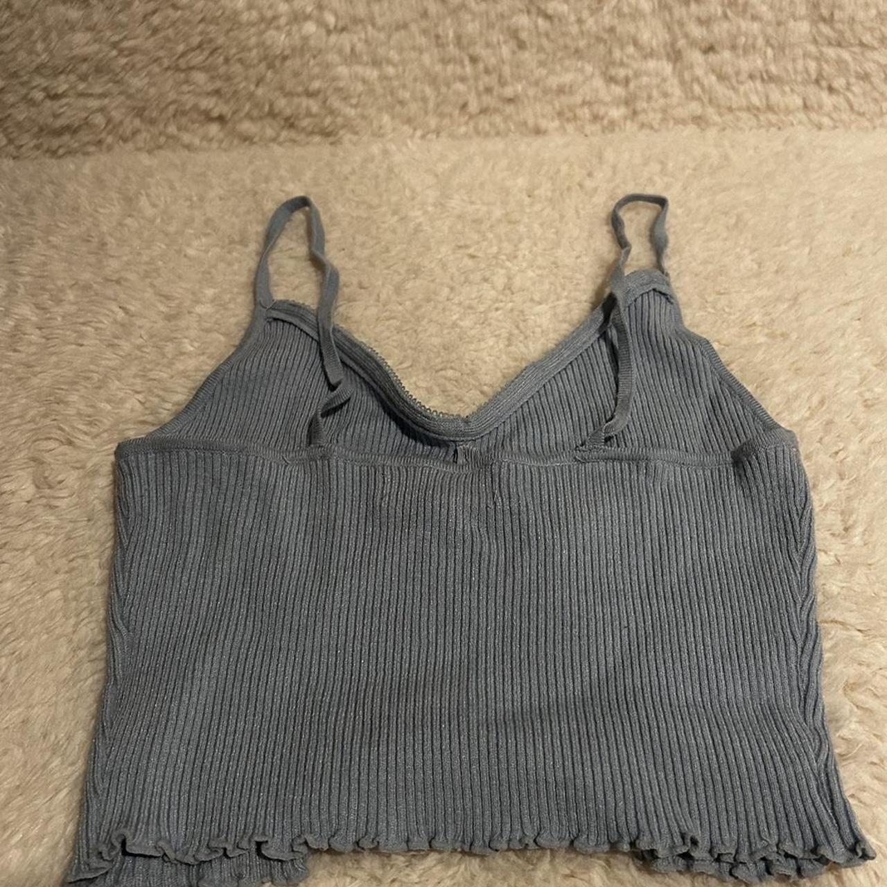 pacsun pointelle tank top super soft cute detailing - Depop