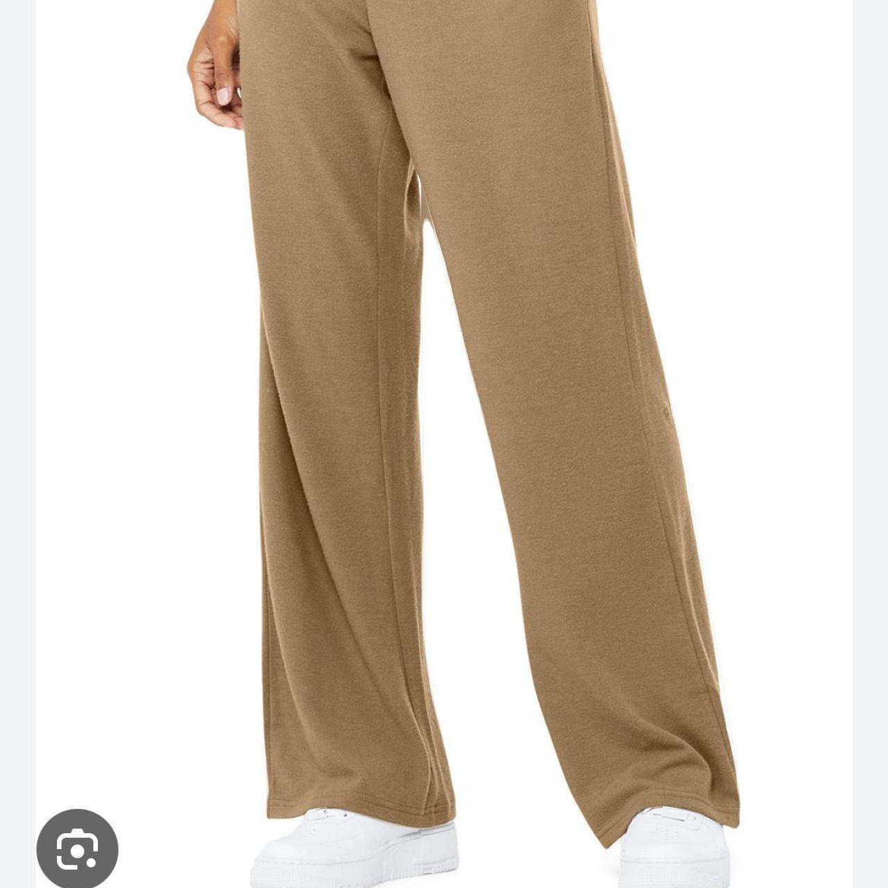 Alo yoga alolux high waist soho wide leg pants in | Depop