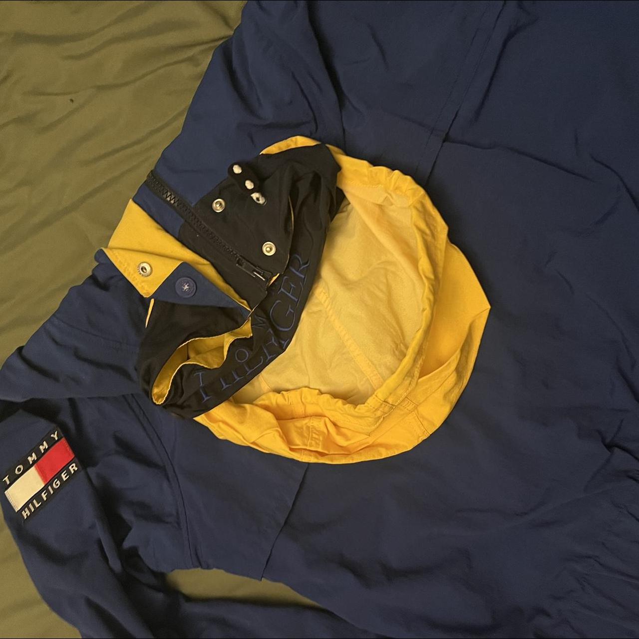 Tommy Hilfiger Men's Blue and Yellow Jacket (4)