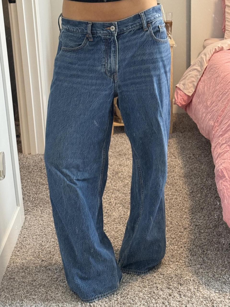 Abercrombie & Fitch Women's Jeans - Blue/Navy - 8… - image 1