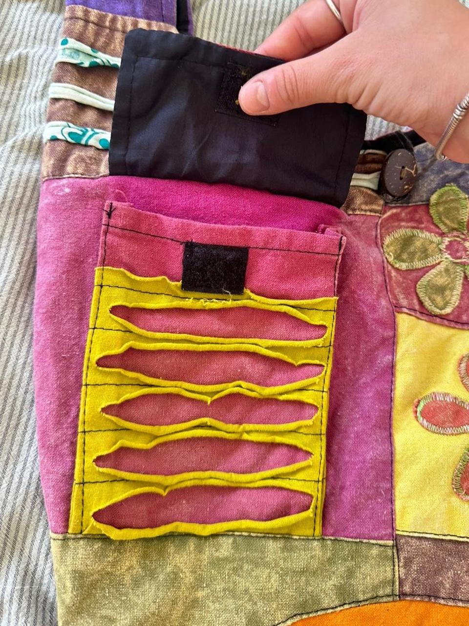 Women's Bag - Multi – Multicoloured patchwork bag… - image 2