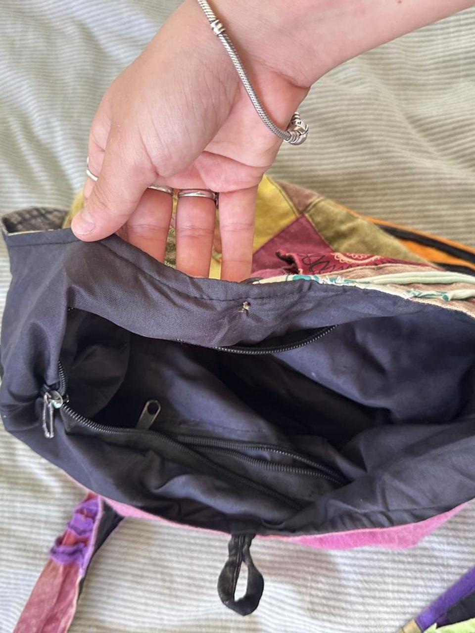 Women's Bag - Multi – Multicoloured patchwork bag… - image 5