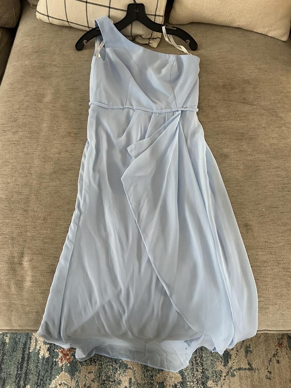 David's bridal hotsell baby blue dress