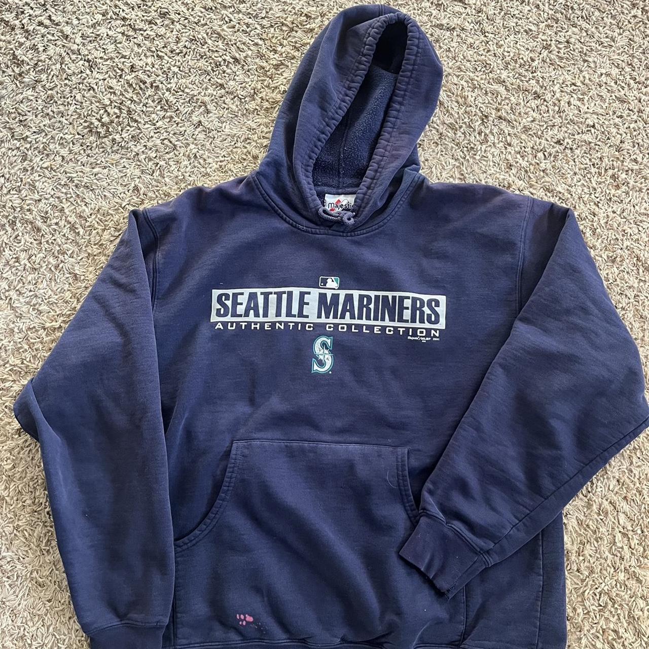 Seattle Mariners Majestic Hoodie Depop