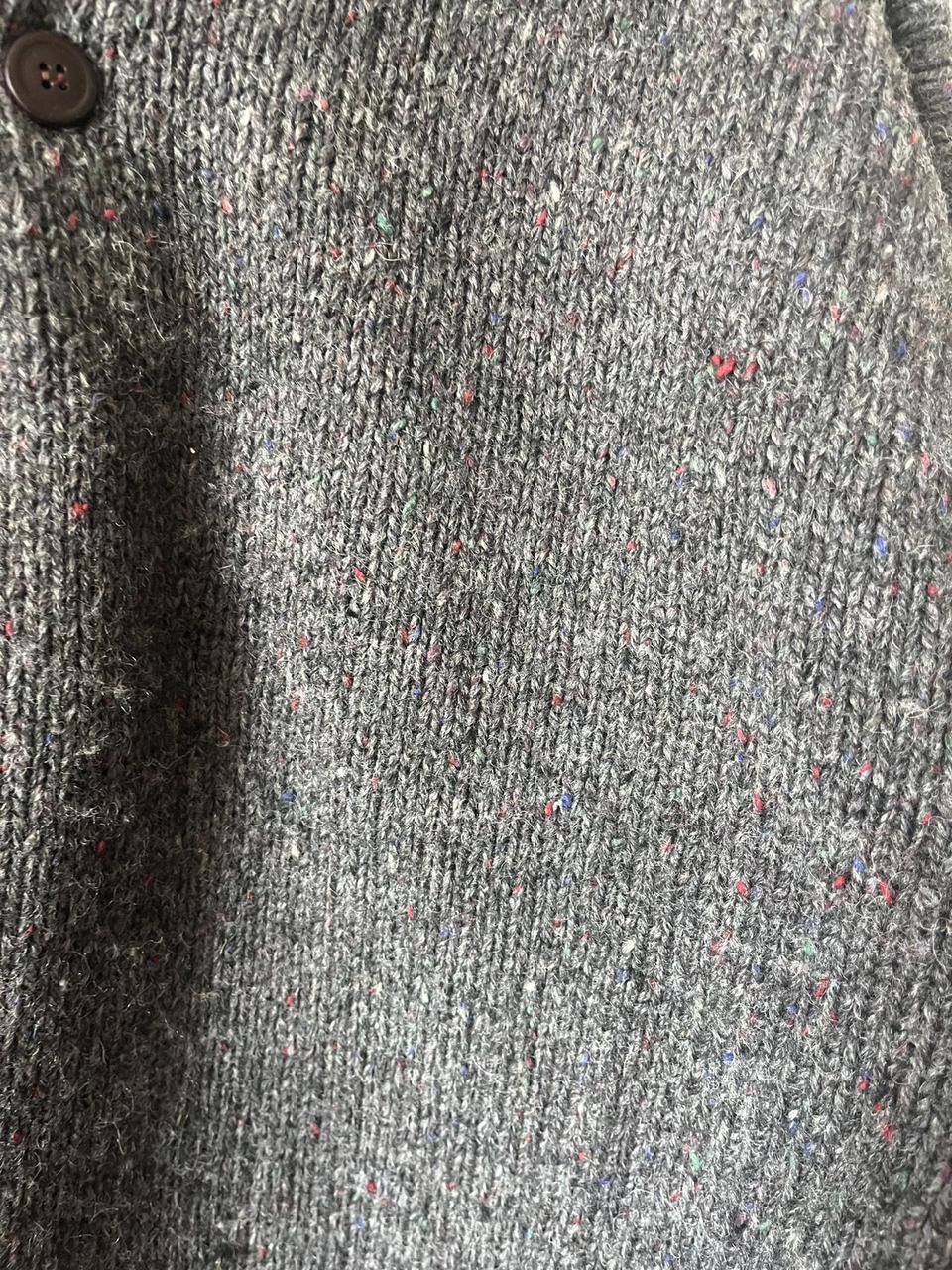 Vintage Men's Sweater - Grey - XL – Vintage 1990s… - image 4