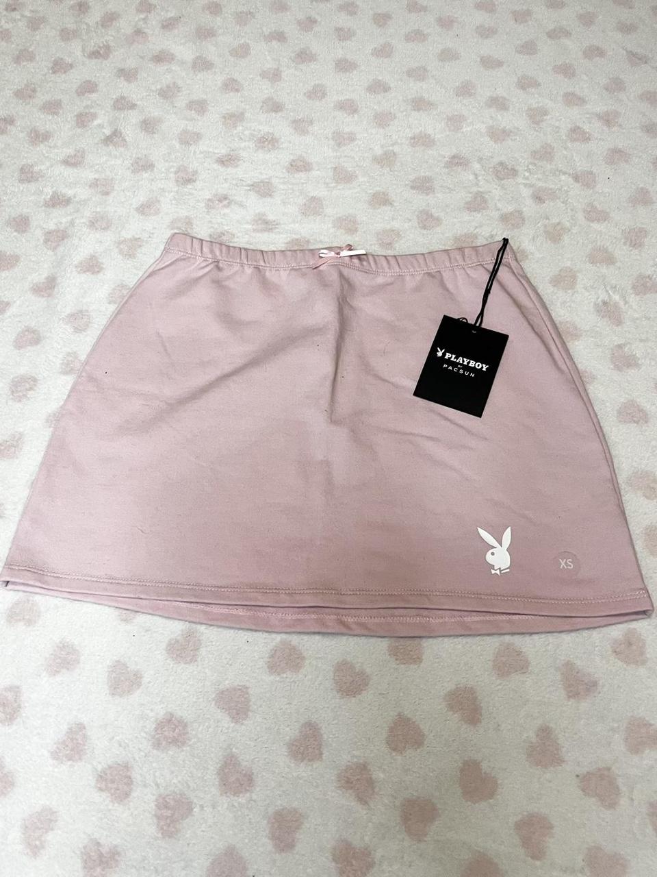 Playboy Valentines mini skirt, -elastic waist...