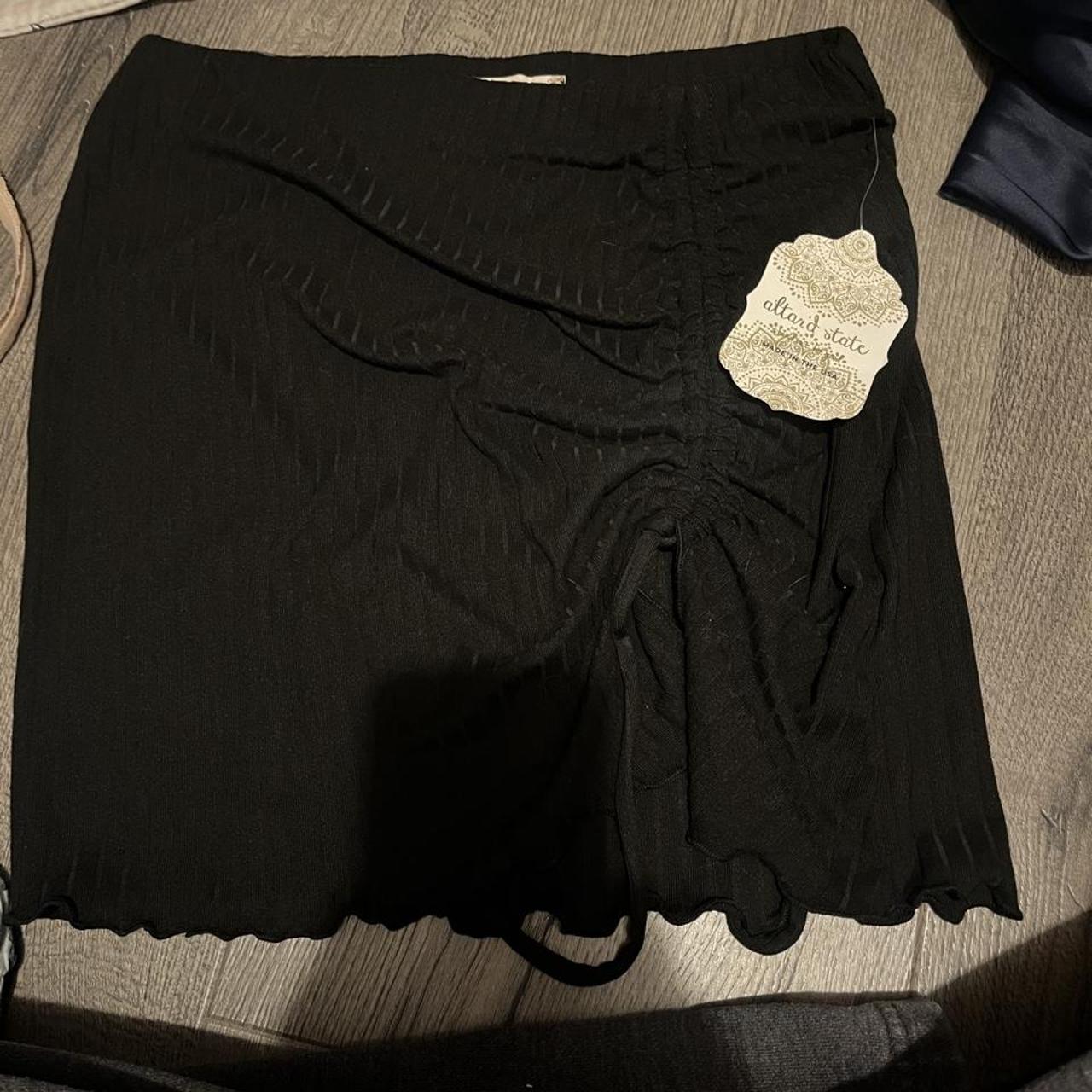 Altar'd state women's black skirt