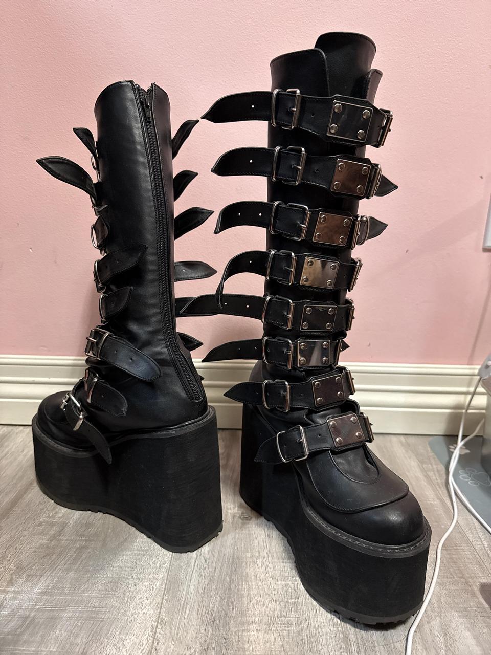 Demonia Women's Footwear - Black/Brown - US 10 – … - image 1