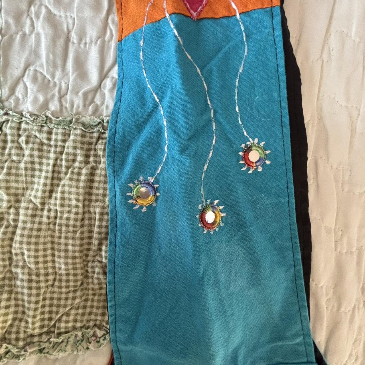 Women's Satchels - Multi – Patch work boho multic… - image 7