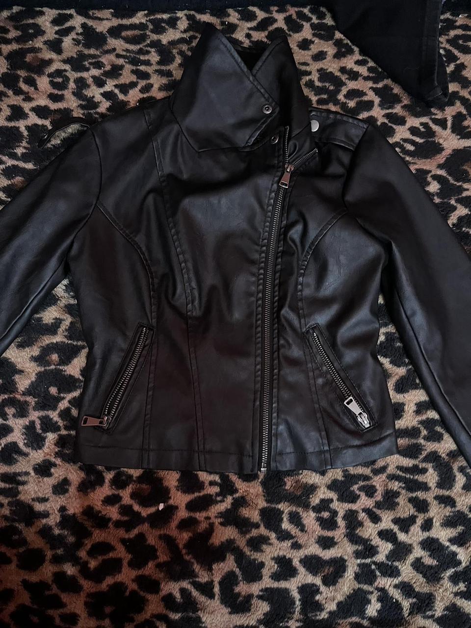 Charlotte russe leather jacket hotsell