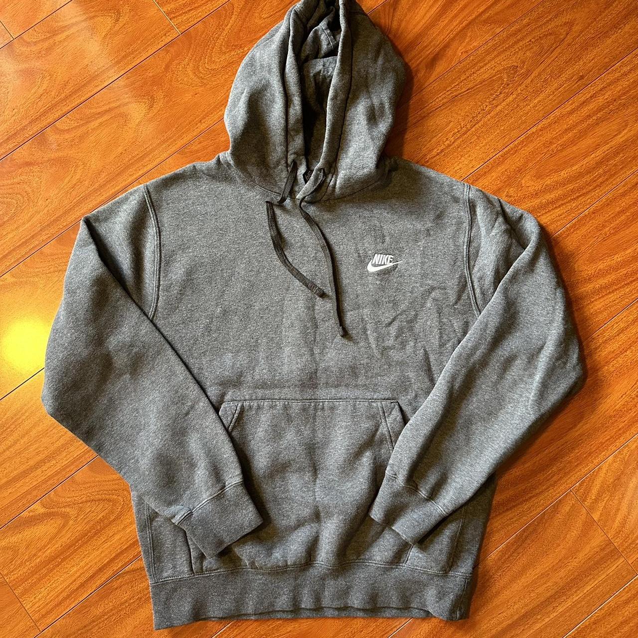 charcoal grey nike sweatshirt