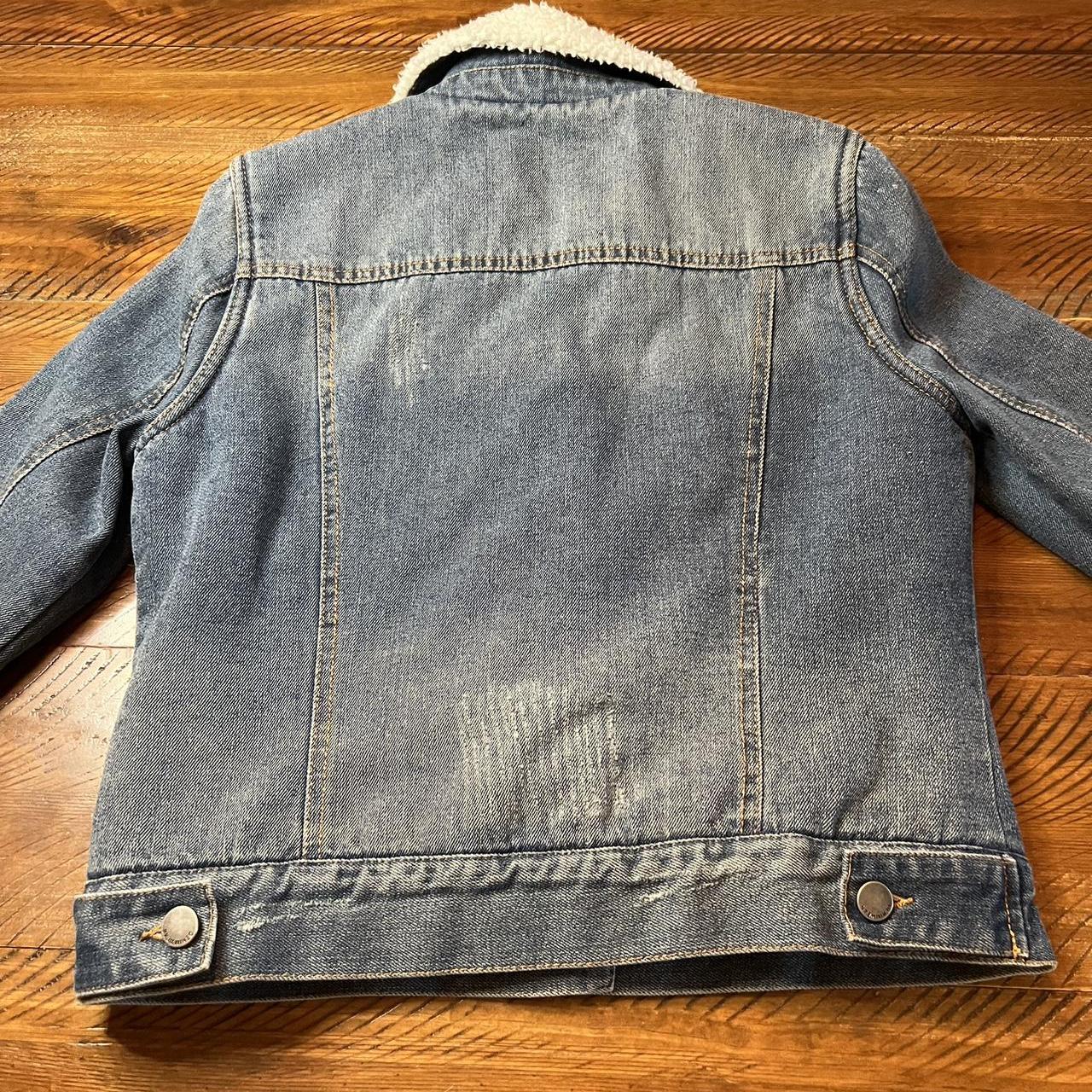 Ladies Jackets Ashley Vintage Charm Denim Jacket Sherpa Vintage