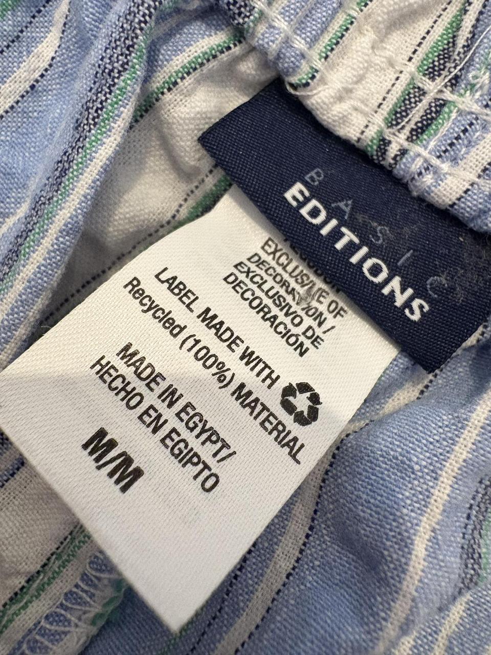 Basic Editions Women's Capri Pants - Multi/Blue -… - image 4