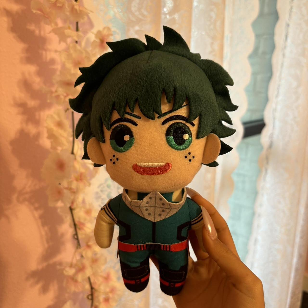 deku my hero academia plushie, great condition,... - Depop