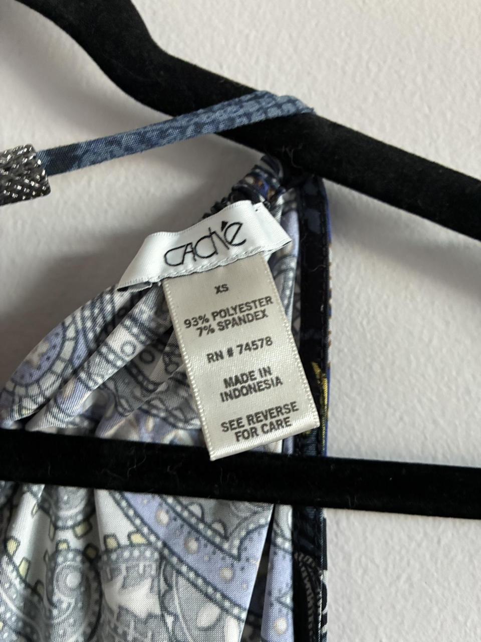 Cache Women's Tank top - Multi/Black - XS – Y2K C… - image 4