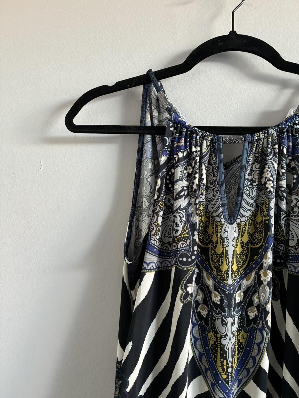 Cache Women's Tank top - Multi/Black - XS – Y2K C… - image 2