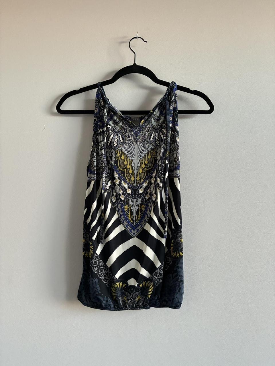 Cache Women's Tank top - Multi/Black - XS – Y2K C… - image 3