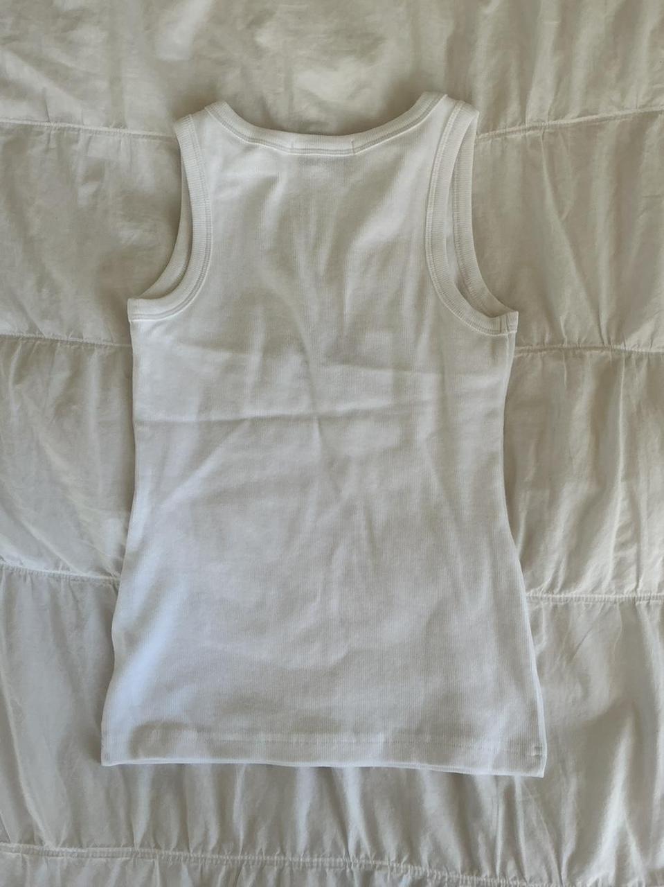 Miu Miu Women's Tank top - White - S – Miu Miu wh… - image 2