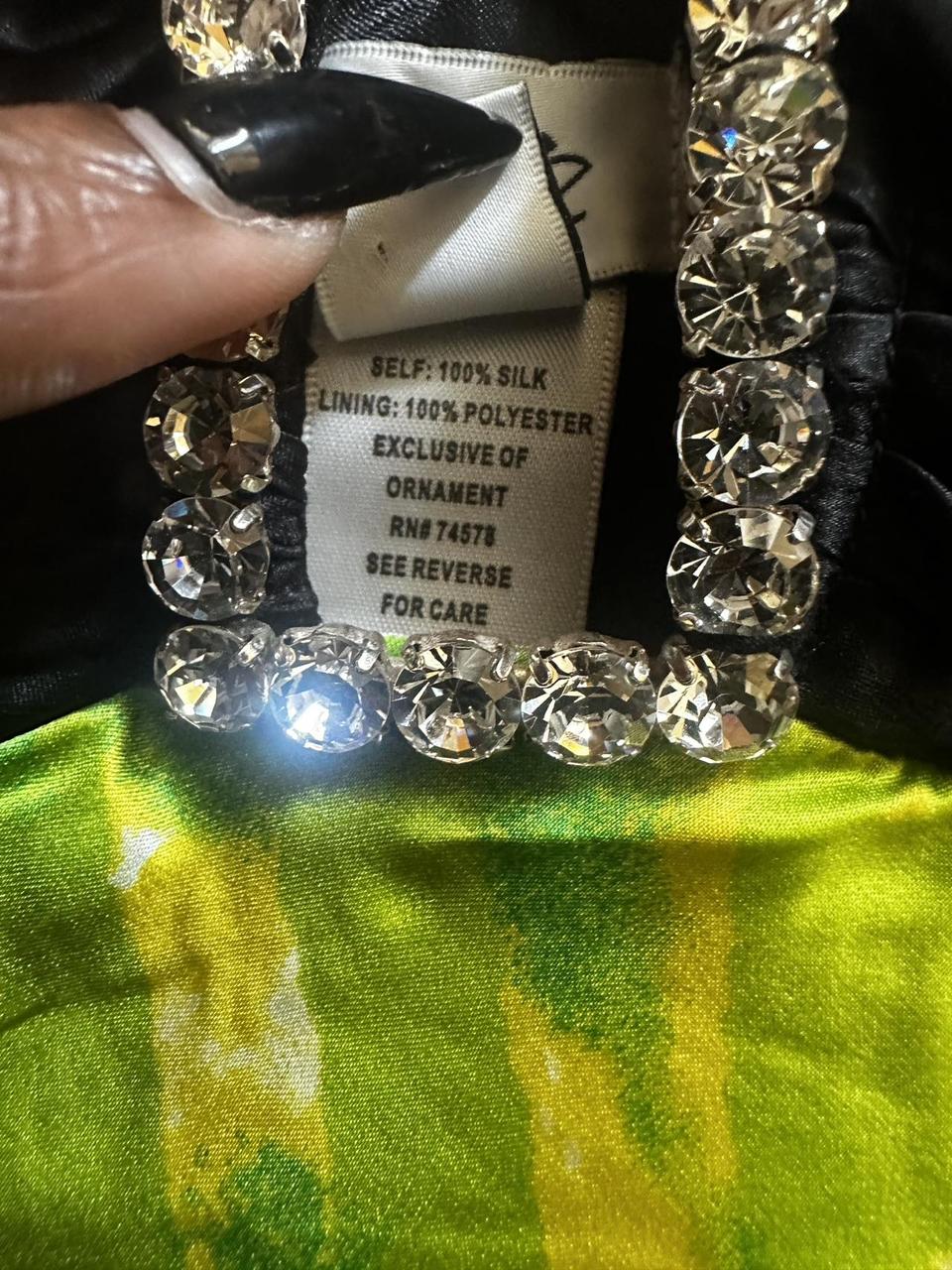 Cache Women's Going out Dress - Green/Multi - 2 –… - image 4