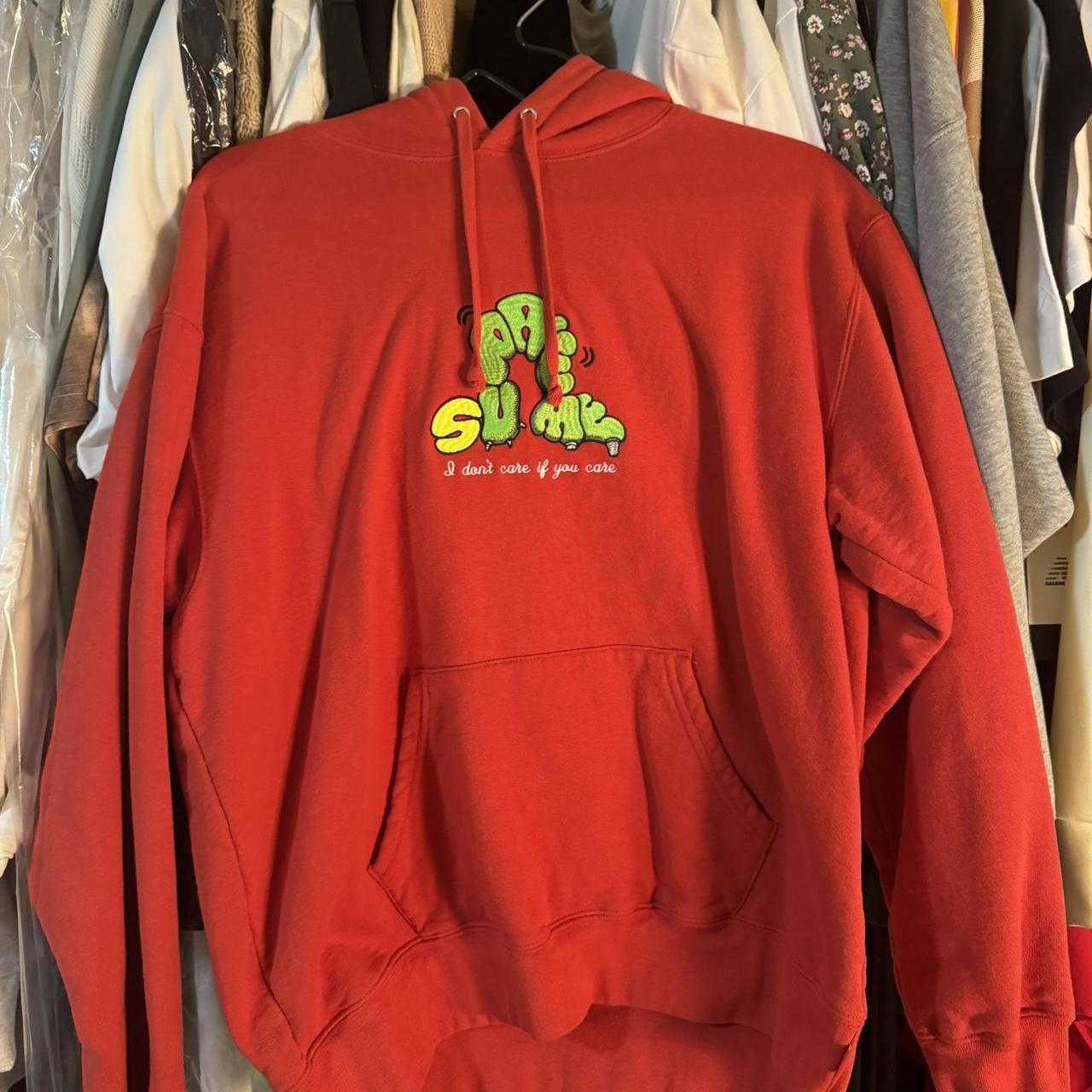 Supreme Don't Care Hooded Sweatshirt Supreme Don't Care Hooded