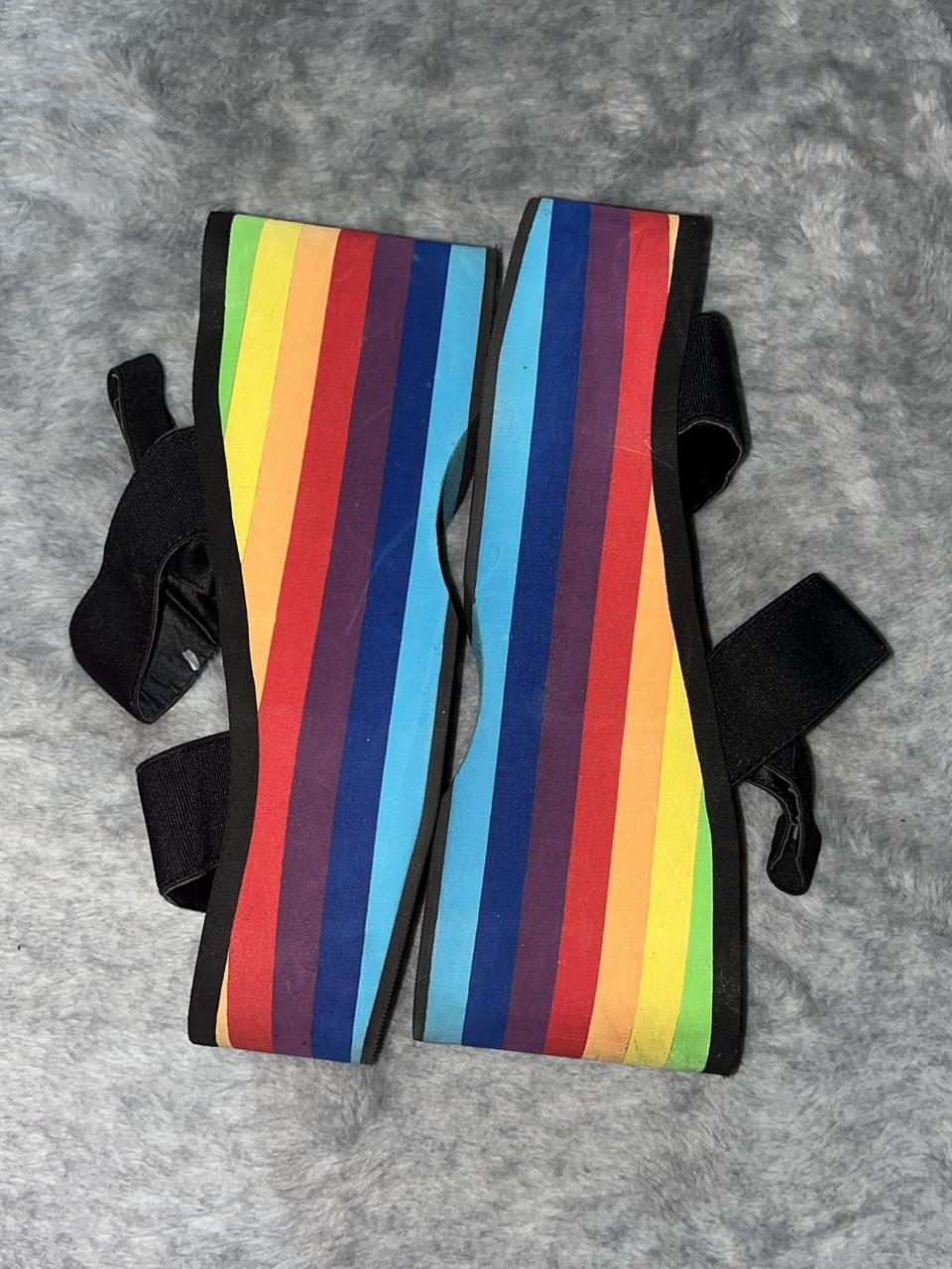 Madden girl rainbow platform sandals online