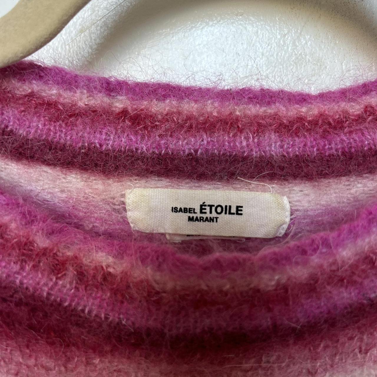 Isabel Marant Etoile Drussell Sweater fushia Depop