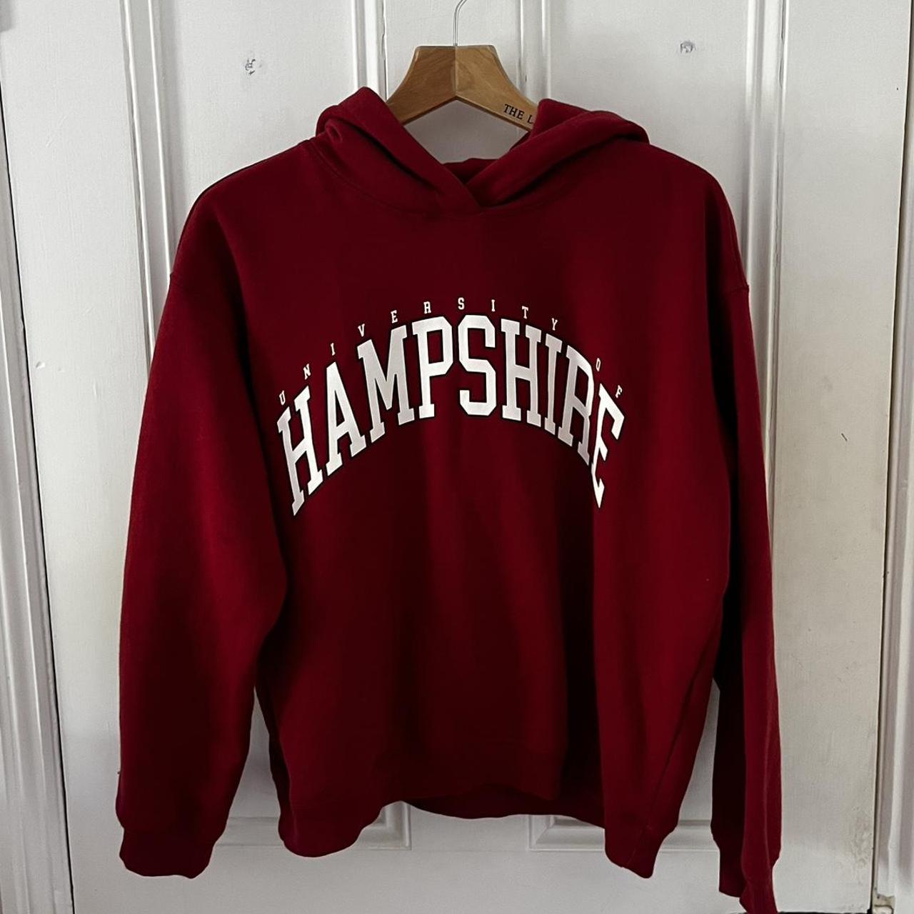 Hampshire University varsity hoodie from Size