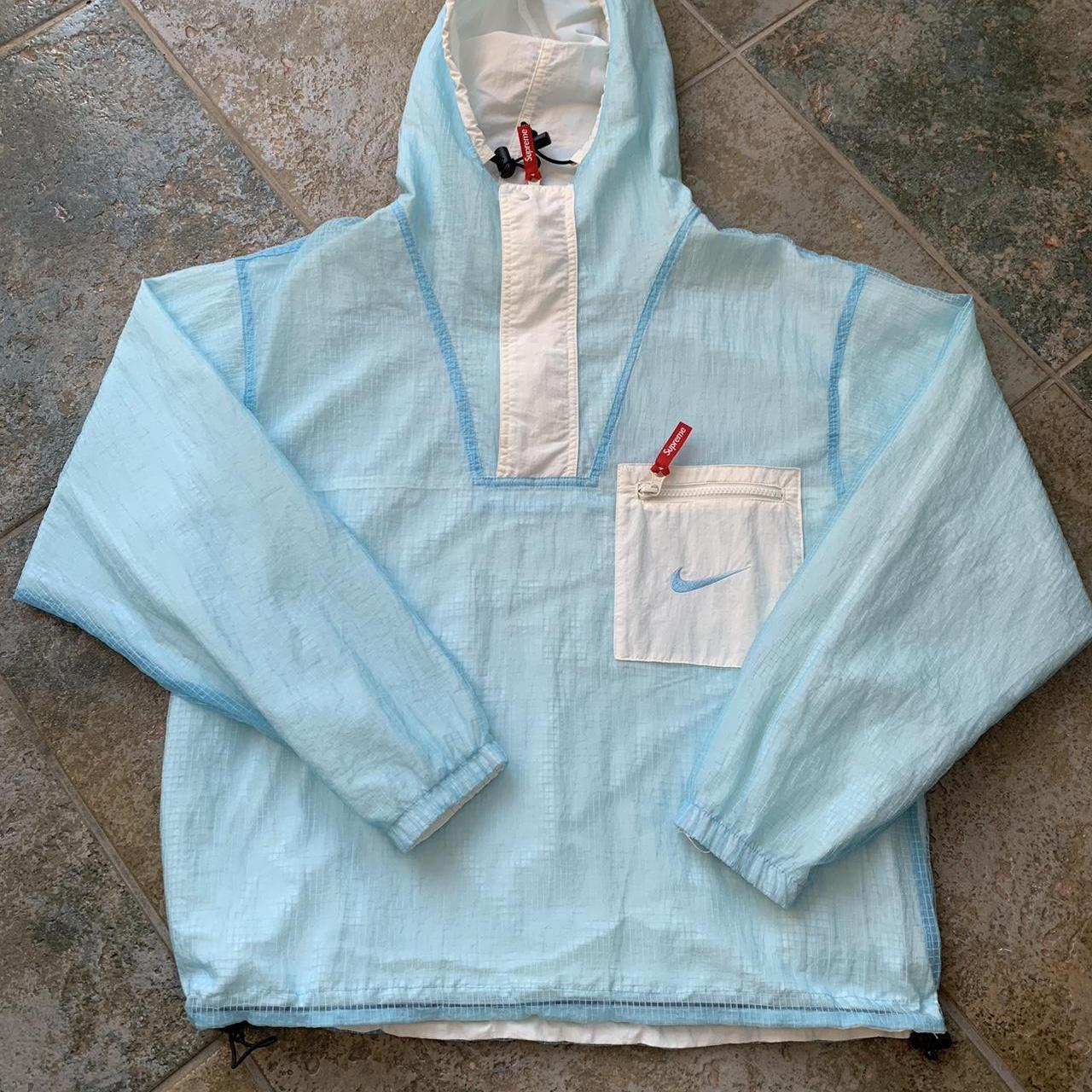 ジャケット・アウター Supreme x Nike Ripstop Pullover \"White SUPREME NIKE Ripstop Pullover WHITE XL - メルカリ