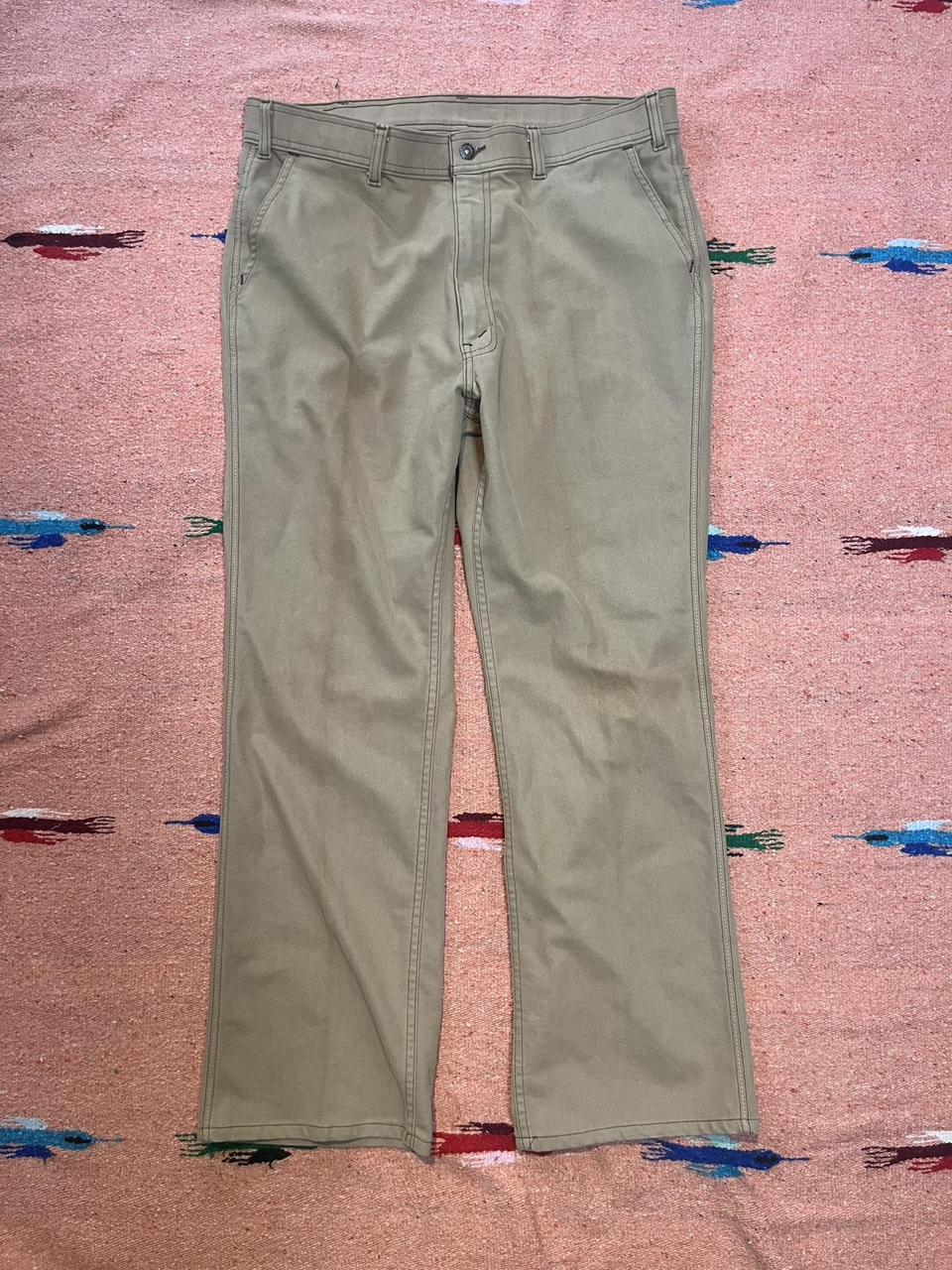 Levi's Men's Jeans - Tan/Cream - 38" – Vintage 19… - image 2