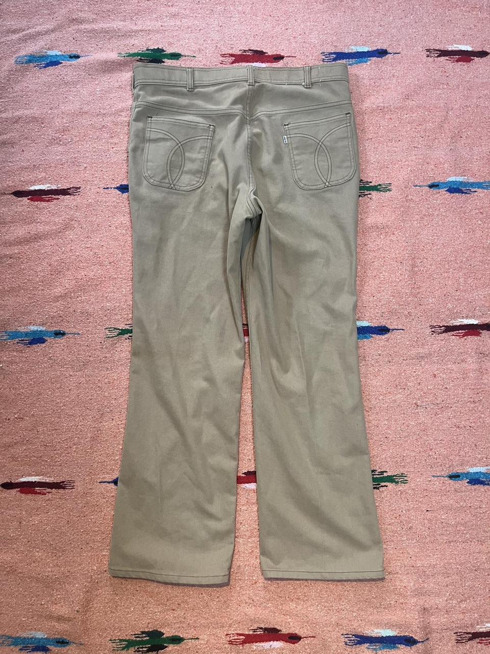 Levi's Men's Jeans - Tan/Cream - 38" – Vintage 19… - image 3