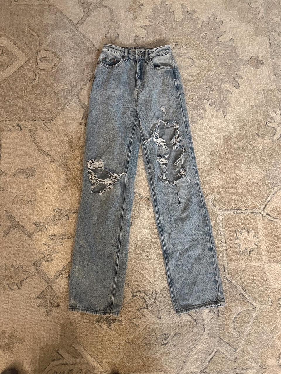 PacSun Women's Jeans - Blue - XXS – Pacsun 90's boyfriend jeans Size 23 (Small …