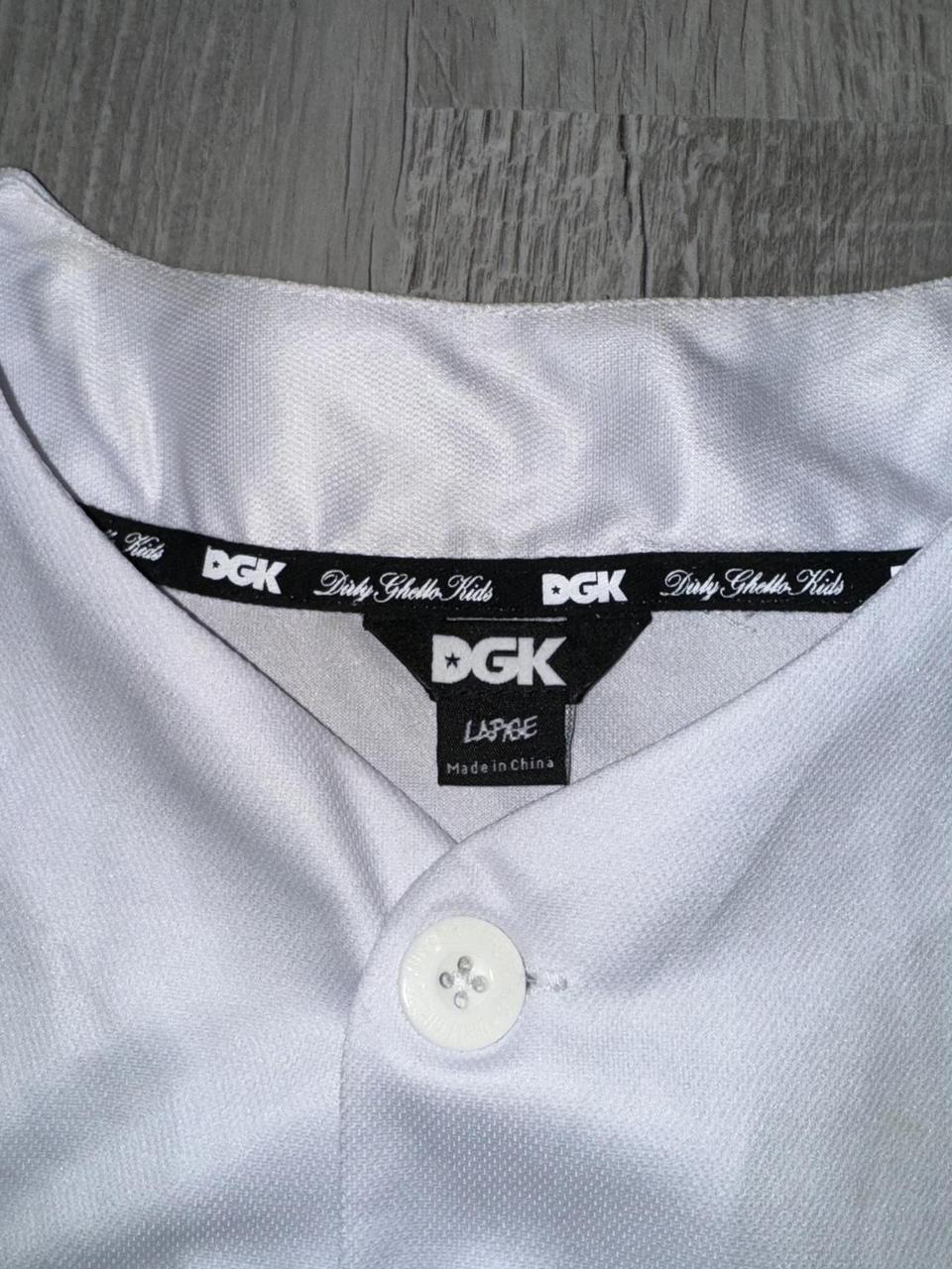 DGK baseball jersey (pictures show length & pit to... - Depop