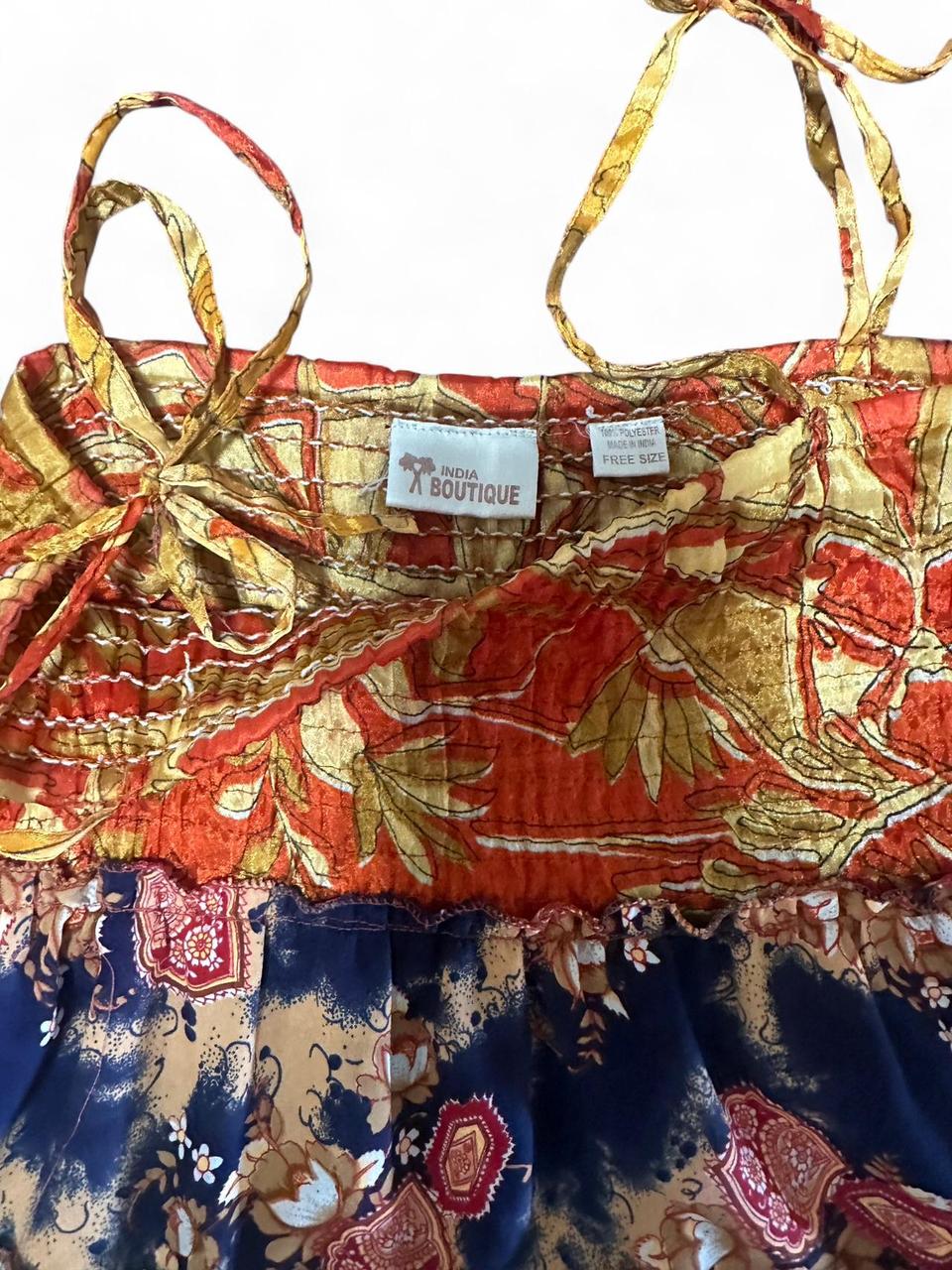 Women's Dress - Multi – Multi-coloured patchwork … - image 4