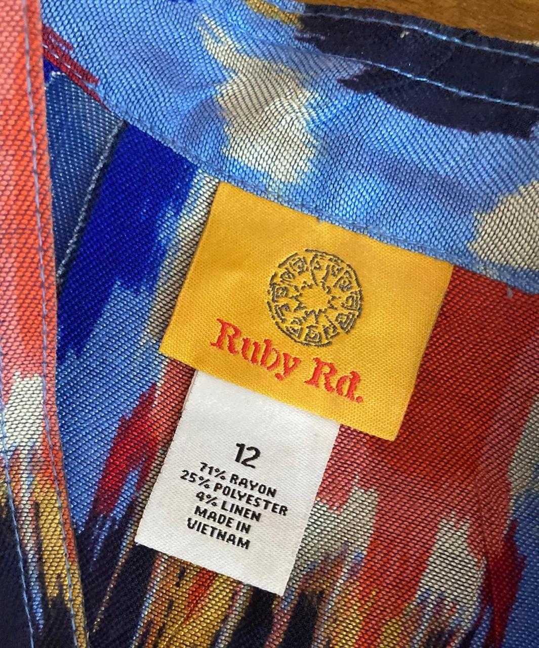 Ruby Rd. Women's Shacket Jacket - Multi/Blue - 12… - image 8