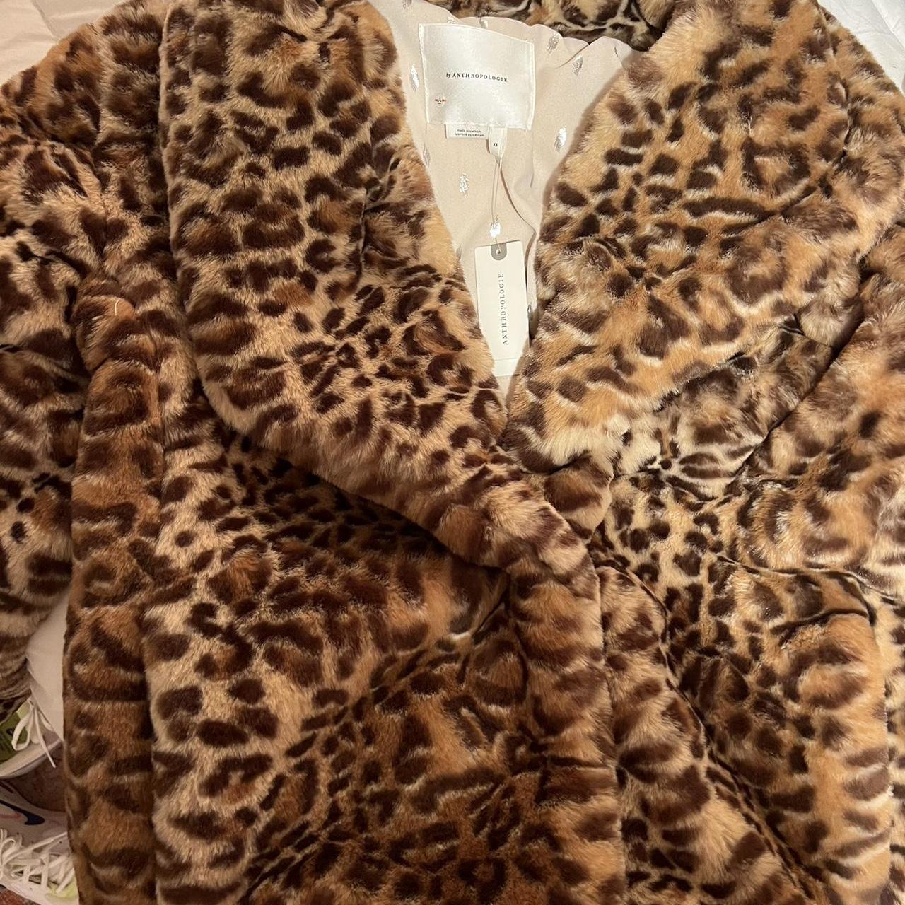 Anthropologie 2025 cheetah coat