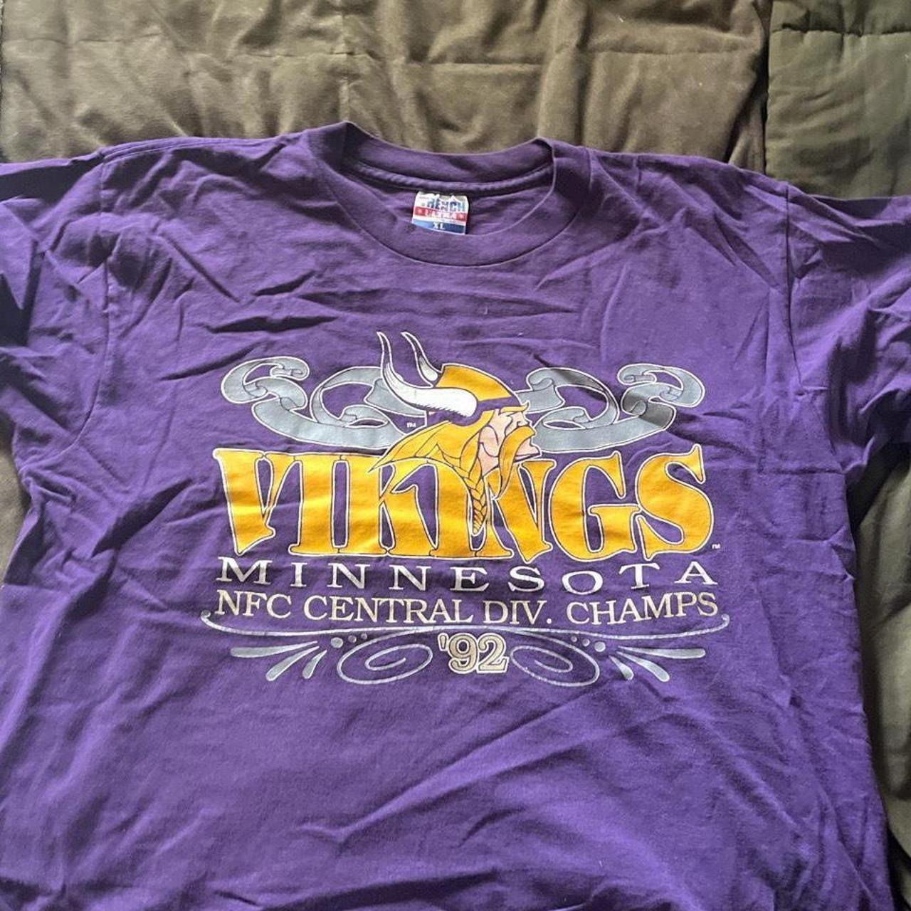 Vikings championship clearance t shirts