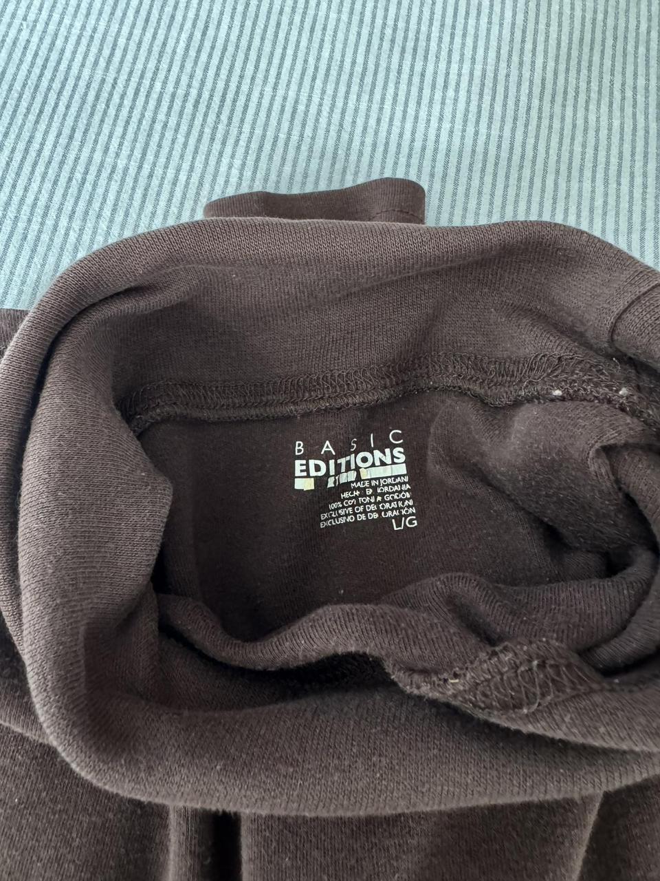 Basic Editions Women's Sweater - Brown - L – Basi… - image 2