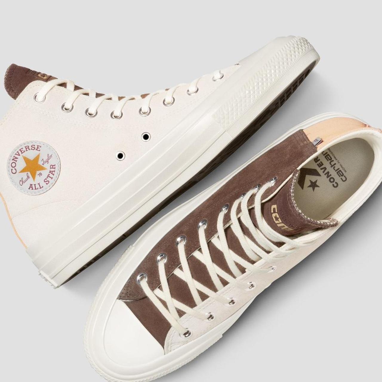 Carhartt WIP x Converse high tops Worn Depop