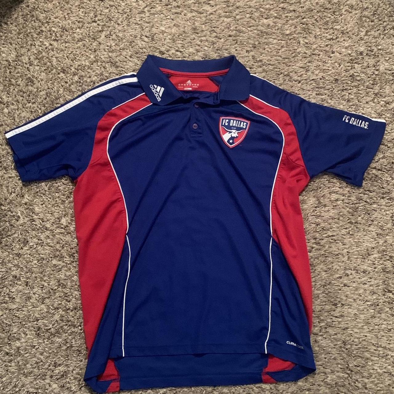 Vintage FC Dallas Adidas polo shirt #MLS #vintage | Depop