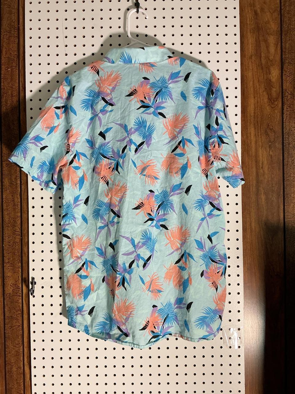 Volcom Men's Shirt - Multi/Blue - L – Volcom leaf… - image 4