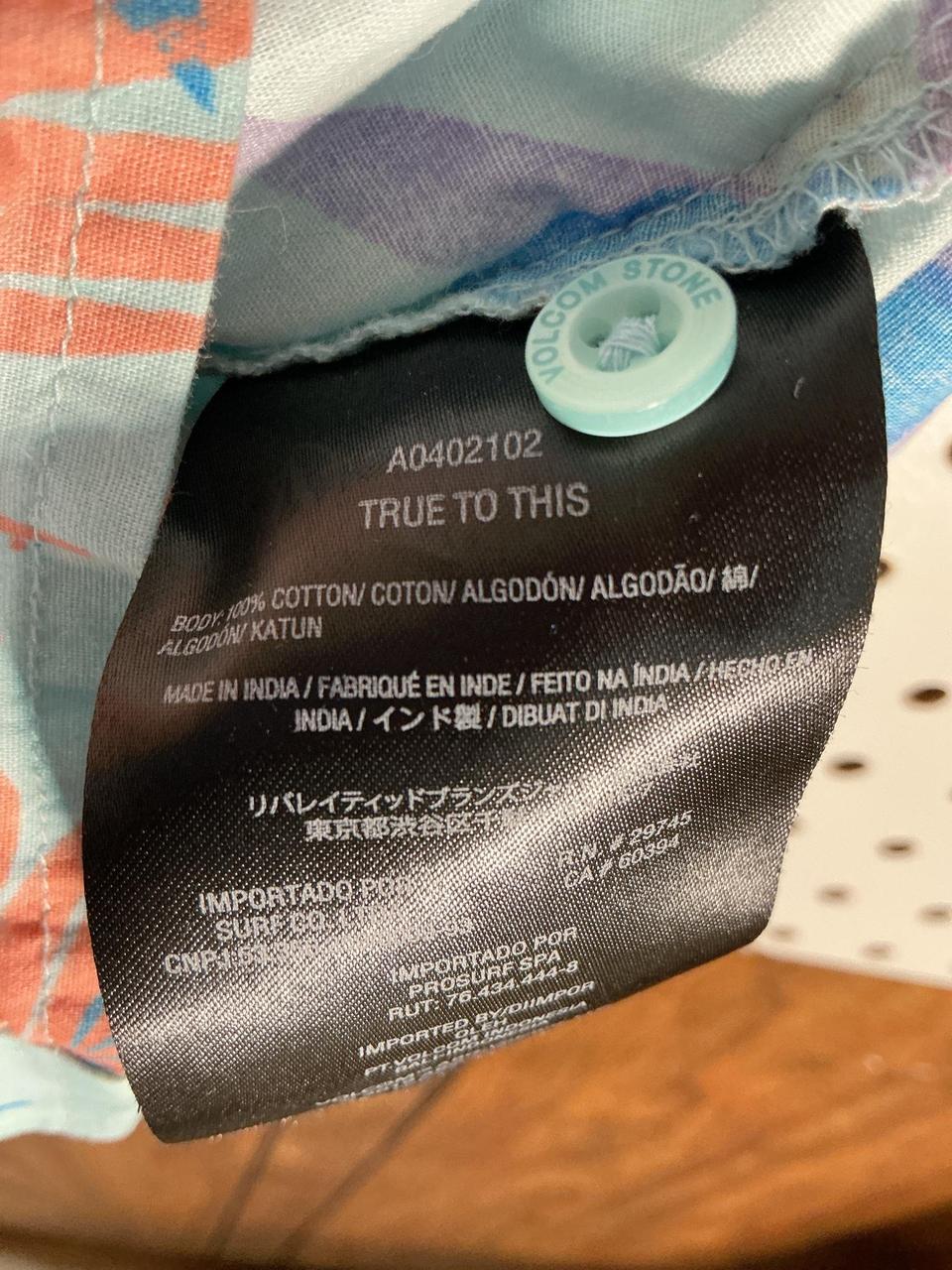 Volcom Men's Shirt - Multi/Blue - L – Volcom leaf… - image 6