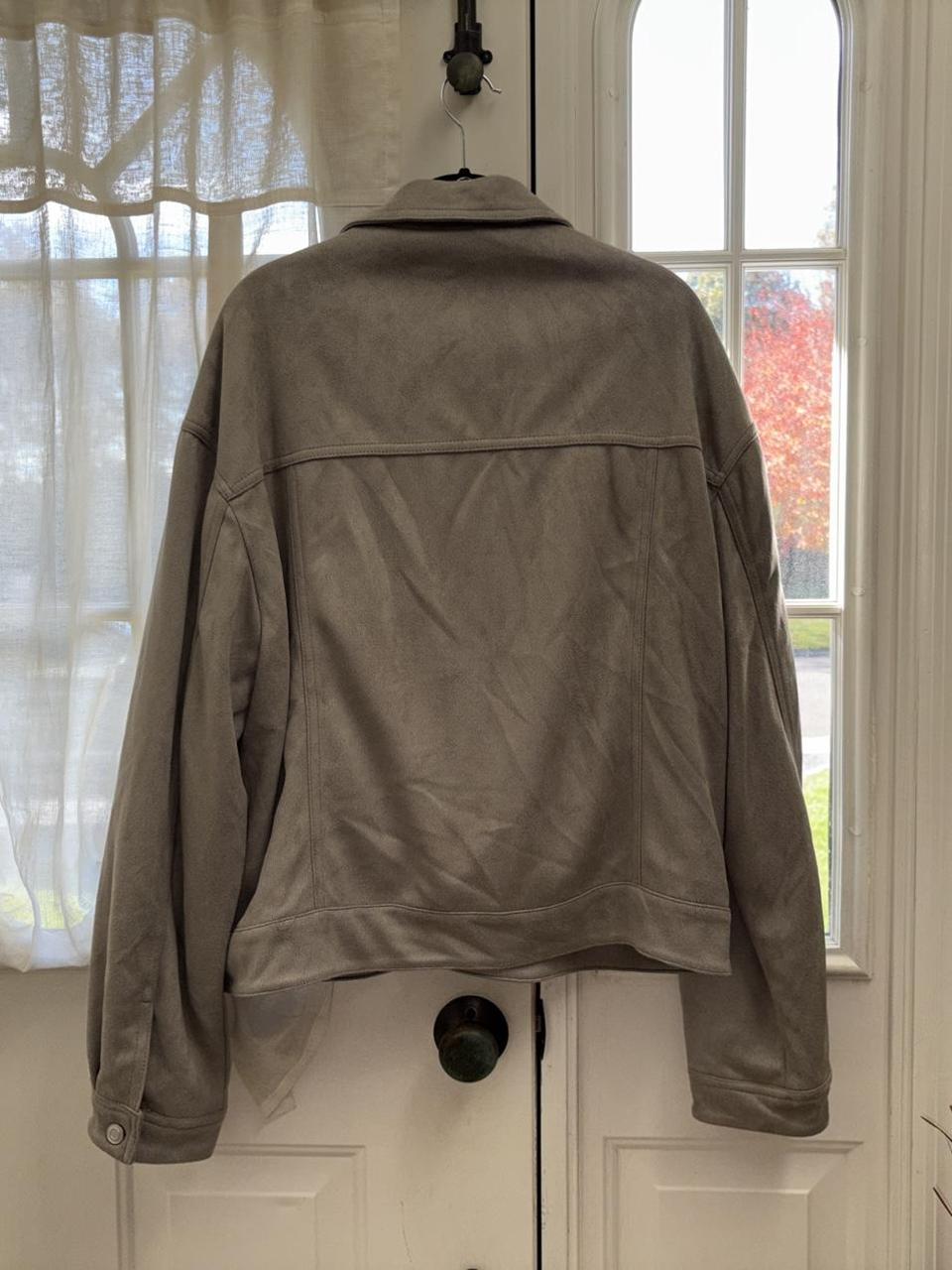 Zara Men's Lightweight Jacket - Grey/Khaki - XL –… - image 5