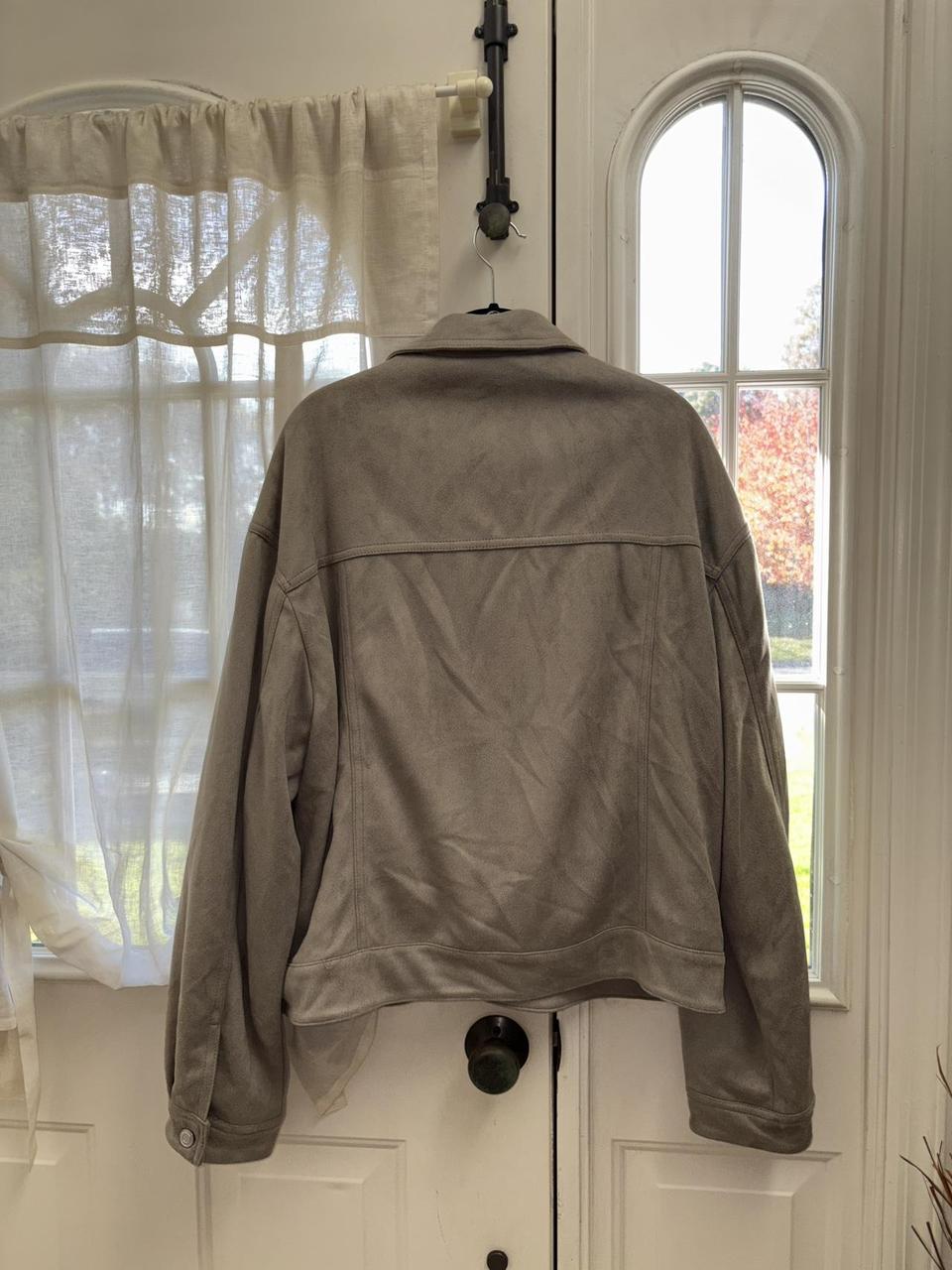 Zara Men's Lightweight Jacket - Grey/Khaki - XL –… - image 4