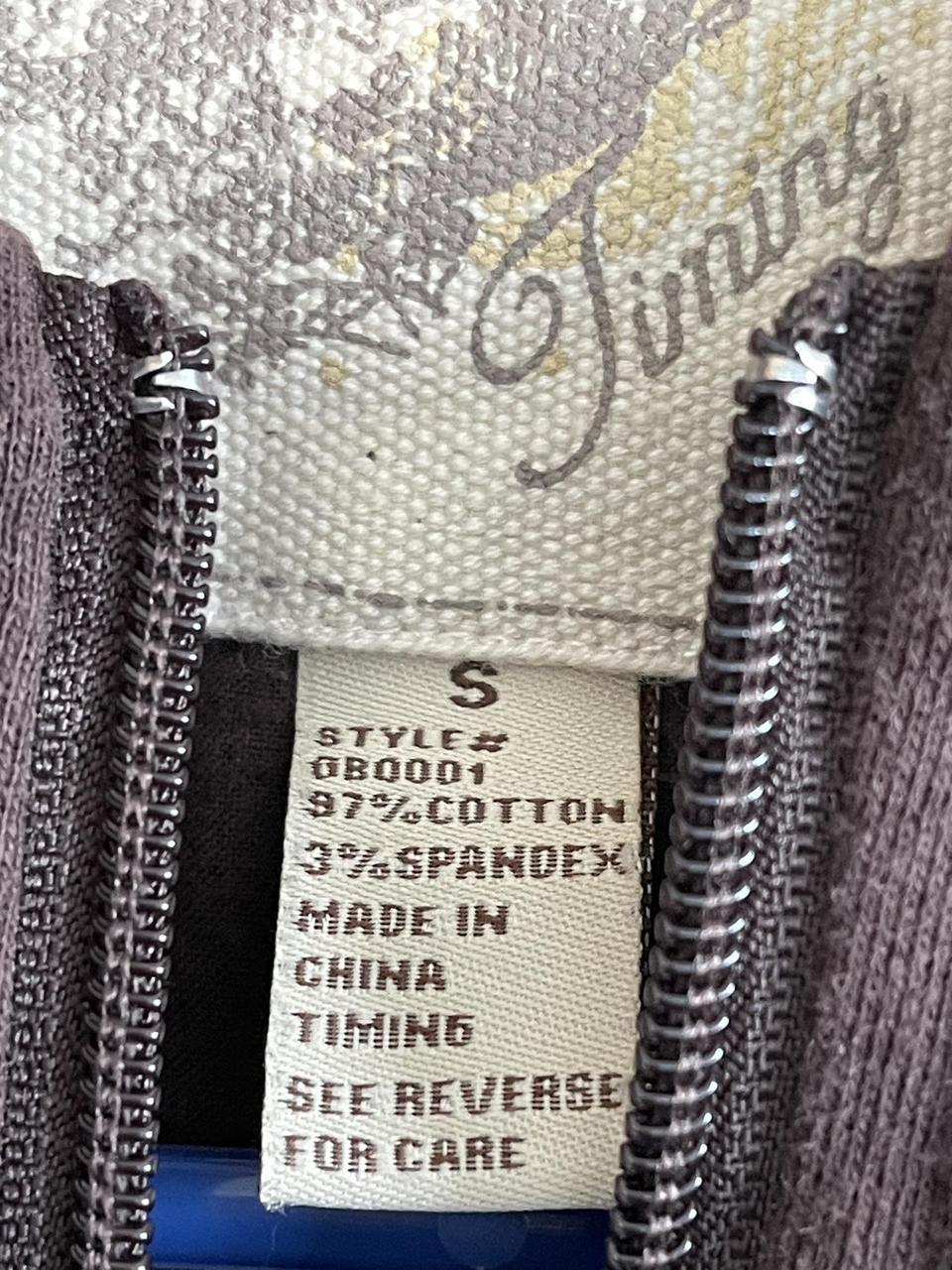 Brown Layered Jacket Brand is Timing size... Depop