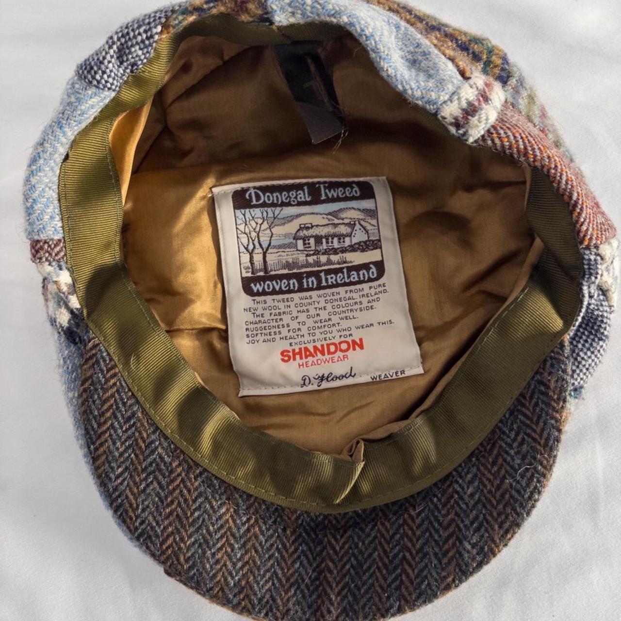 Men's Straw hats - Multi/Blue – patchwork donegal… - image 4