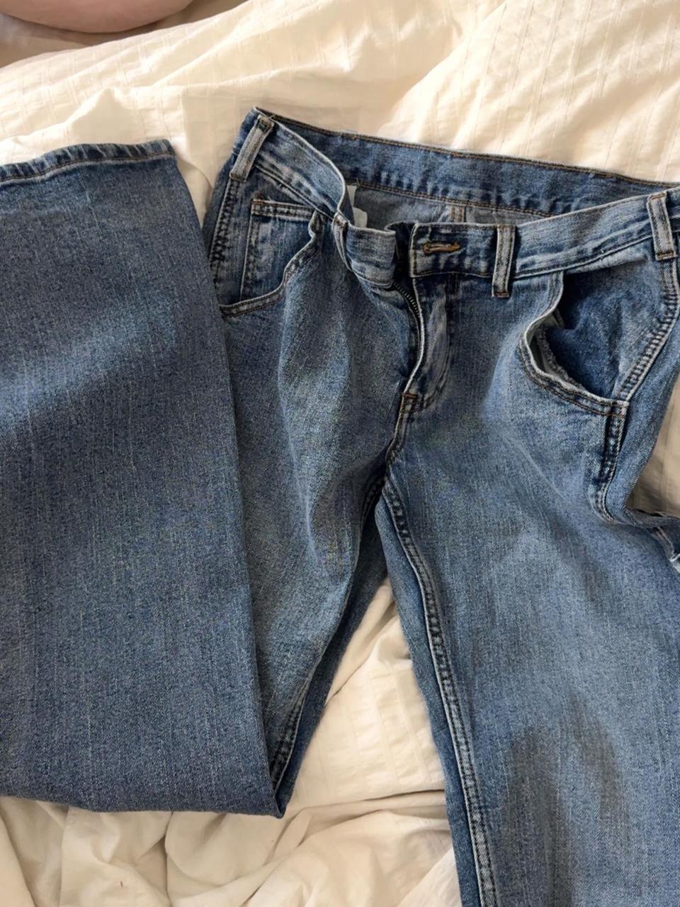 Brandy Melville Women's Jeans Blue One size – brandy melville