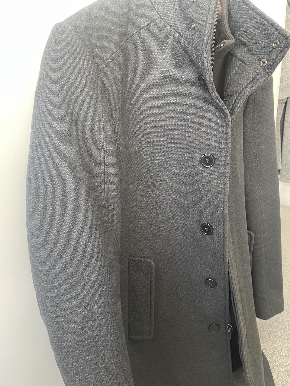 Mens on sale peacoat zara