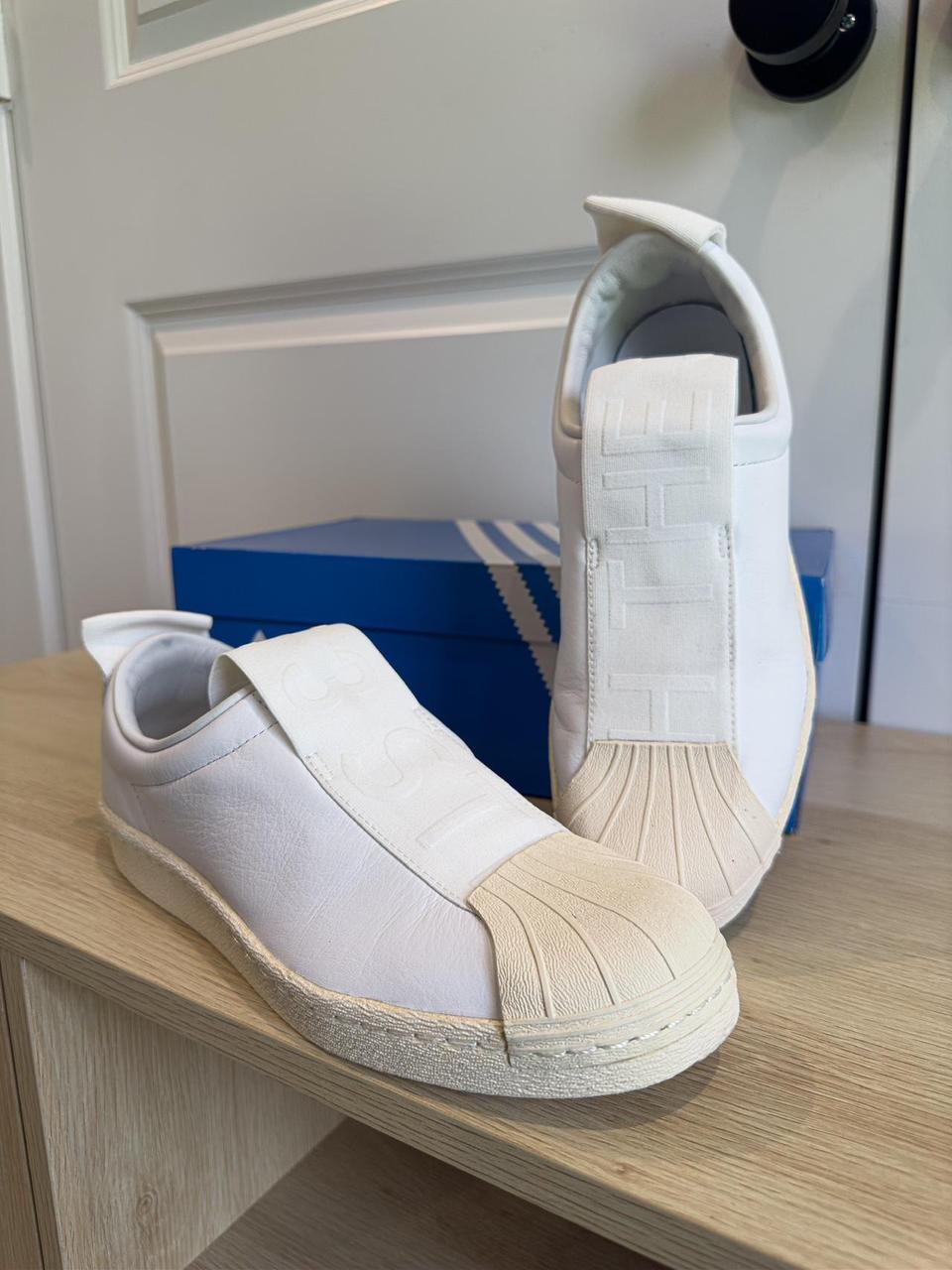 Adidas Superstar BW35 Slip On Shoes in White . Depop