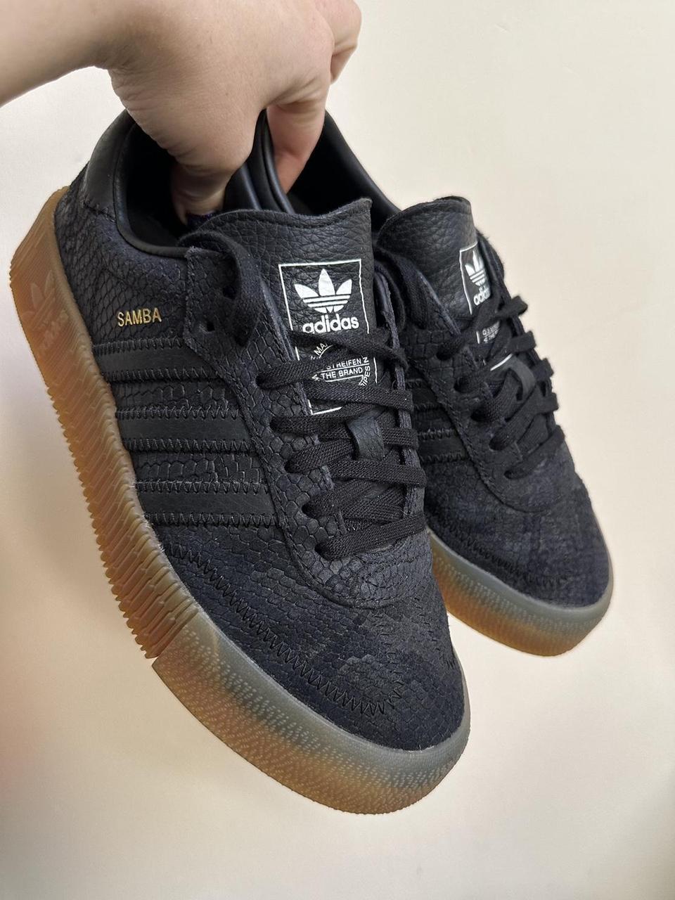 Adidas samba. Size 4 37. The women s Samba Rose. Depop