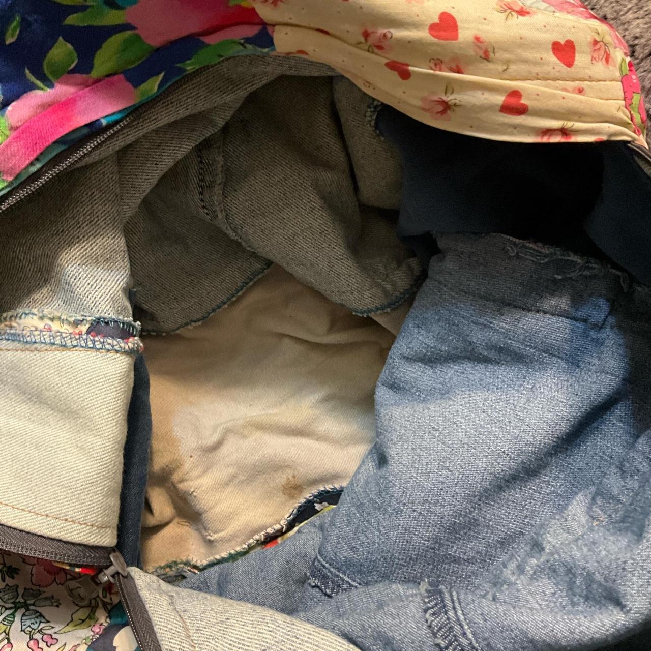 Women's Backpacks - Multi – Floral patchwork back… - image 3